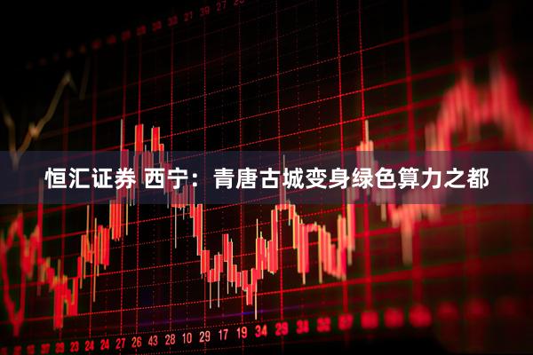 恒汇证券 西宁：青唐古城变身绿色算力之都